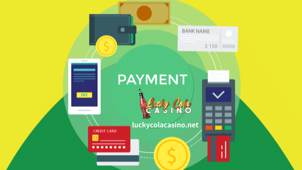 Lucky cola Payment options